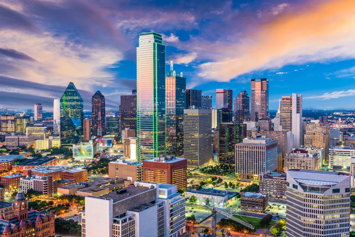 Dallas downtown skyline - Hard money loans for real estate investors